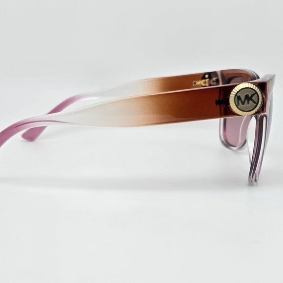 Michael Kors MK2054 Ena 328614 Brown Frame Brown Gradient Lens Sunglasses w Case - Picture 6 of 16